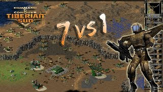 Tiberian Sun  7 Brutals vs 1 Human  Forest Fires Extra Money Edition [upl. by Arlina754]