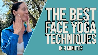 The BEST Face Yoga Techniques I Did Last Month In 8 Minutes [upl. by Obaza]