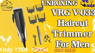 VGR Trimmer Unboxing videoAmazon [upl. by Nedap78]