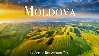 Moldova 4K  Scenic Relaxation Film With Calming Music [upl. by Jere930]