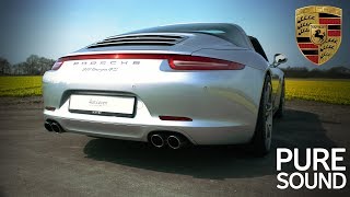 2014 Porsche 911 Targa 4S 400hp  SOUND REVS amp ACCELERATION [upl. by Rubio]