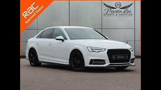 AUDI A4 14 TFSI S LINE 4d 148 BHP [upl. by Ilojna]