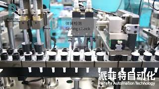 Automatic Plastic Lotion Pump Head Assembly Machine [upl. by Berhley]