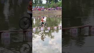 This Bike Challenge Is Impossible raju837 shortsvideoviral biker challenge balancing [upl. by Anselme]