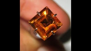 Batu Permata Natural Citrine Orange 159 carat [upl. by Neve316]