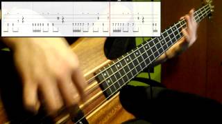 Jamiroquai  Love Foolosophy Bass Cover Play Along Tabs In Video [upl. by Islehc]