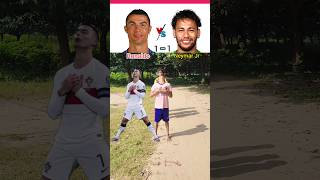 Ronaldo vs Neymar Jr fans 🇵🇹vs🇧🇷 shorts trending football ronaldo neymar short yt [upl. by Aicnetroh284]