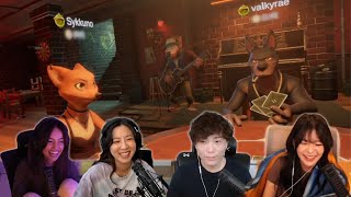 ABSOLUTELY BRUTAL  Liars Bar ft Valkyrae Sykkuno Miyoung amp Fuslie [upl. by Leahcimrej]