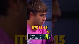 This Umpire Just Made The WORST MISTAKE in Tennis history  Wawrinka vs Cobolli [upl. by Zonda]