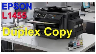 EPSON L1455 Function Duplex Copy [upl. by Loram]