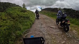 yamaha T7 Peak district grean lanes part 2 [upl. by Lynus86]