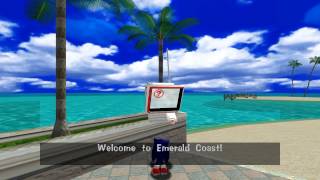 nullDC Emulator 104  Sonic Adventure 1080p HD  Sega Dreamcast [upl. by Goeger]