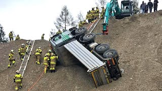 TOP 20 Dangerous idiots Excavator Dozer amp Truck Fail Skills  Heavy Equipment Disaster Compilation [upl. by Meibers]