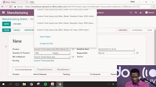 Odoo Manufacturing  Production Planning and Shop Floor Management [upl. by Erialc416]