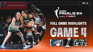 New York Liberty vs Minnesota Lynx  FULL GAME HIGHLIGHTS  WNBA Finals Game 4 [upl. by Adnwahsal820]