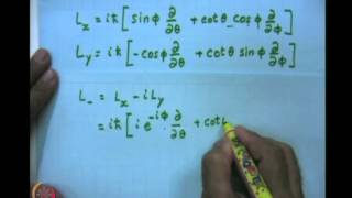 Mod08 Lec32 The Larmor Precession and NMR Spherical Harmonics using Operator Algebra [upl. by Eerrehc]