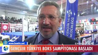 GENÇLER TÜRKİYE FERDİ BOKS ŞAMPİYONASI BAŞLADI [upl. by Brendis]