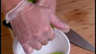 Cooking Tips  How to Clean Cubanelle Peppers [upl. by Nihcas]