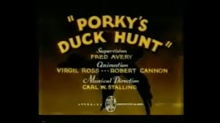 Looney Tunes 1937 “Porky’s Duck Hunt” P3  Warner Bros Pictures [upl. by Beatriz31]