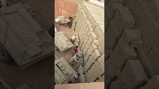 How Bricks Are Made kiln brickkiln brickmanufacturing bricksmaking brickmaking bricks clay [upl. by Ellainad]