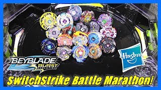 MYSTERY PICK SWITCHSTRIKE BATTLE MARATHON Beyblade Burst Evolution  Hasbro [upl. by Janos109]