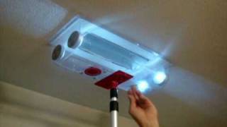 RamAir System Cleaning Ceiling Ducts wwwramairco [upl. by Kcirej993]