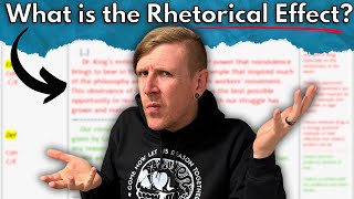 EASIER How to Identify the RHETORICAL EFFECT While Annotating  AP® Lang Q2 [upl. by Nolek746]