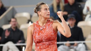 Aryna Sabalenka cancels French Open press conference after upset as statement issued [upl. by Nwahsad]