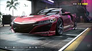 Acura NSX 2017 3 5 565ps nfs heat optik tuning [upl. by Ramsay163]