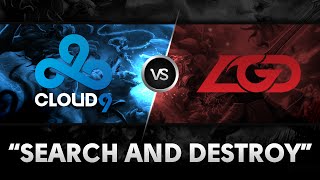 quotSearch and destroyquot by pieliedie vs LGD  The International 4 [upl. by Rosario]