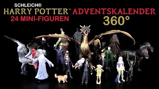 Schleich ® Harry Potter ™ Adventskalender Serie 1  alle MiniFiguren 360°  Wizarding World ™ [upl. by Leveridge]