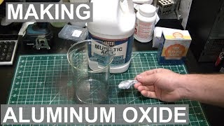 Making Aluminum Oxide For Synthetic Ruby  ElementalMaker [upl. by Barris488]