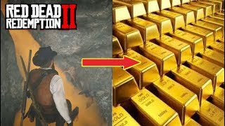 UNE RIVIERE DOR et 4 LINGOTS  RED DEAD REDEMPTION 2 [upl. by Airamat]