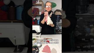 Tutorial Natalizio❤️🎄Vudeo completo nel profilo tutorial natale cucitocreativo handmade diy [upl. by Tunk]