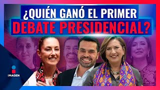 Primer debate presidencial 2024 Representantes de los candidatos opinan  Noticias con Paco Zea [upl. by Yentirb]