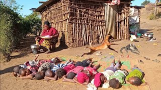 Morning Routine of Desert Women  Cooking Traditional Breakfast  Africa Village Life [upl. by Euqinommod]