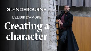 Creating a character  Lelisir damore  Glyndebourne [upl. by Sine]