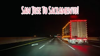 SAN JOSE TO SACRAMENTO CALIFORNIA DRIVE [upl. by Rochelle827]