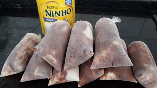 Geladinho gourmet de leite ninho com nutella e ganhe 20000 por dia geladinhogourmet [upl. by Boelter]