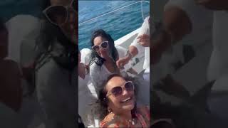 Palma boat party palmamallorca attraction attractioncatamaran catamaran boatparty spain [upl. by Ahouh821]