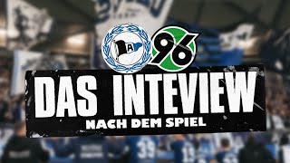 11 Hannover 96 II Mitch Kniat nach dem Spiel [upl. by Nwahsirhc]