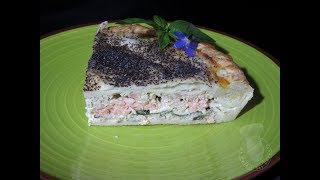 Recette de tourte au saumon [upl. by Leiuqese345]