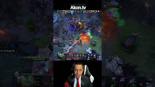 Невероятный КОМБЭК от Team Spirit akontv дота2 dota2 дота [upl. by Aimit]