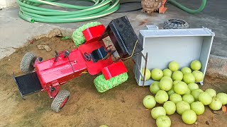 Rc tractor with full loaded trolley power full tractor  trolley plat gai 😱😱😱 rctractor [upl. by Cilegna]