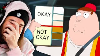 i paid peter griffins voice actor to explain racist family guy clips [upl. by Razal]