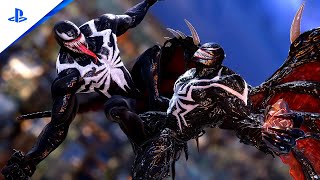 Marvels SpiderMan 2 NG Peters Lowenthal Venom vs Venom Of Harry What If Full Battle [upl. by Bowles]