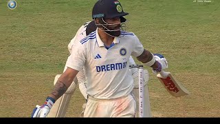 India lose quick wickets and throw away the advantage at the end of Day 1 [upl. by Lyndel]