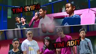 CELEBRITY ON VACATION  Bermain Di Wahana Trampolin Terbesar Di Bandung 7718 Part 2 [upl. by Noedig]