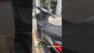 Piaggio Beverly 300 amp 400 HPE  ήρθαν τα Sport σε χακί χρώμα [upl. by Natsrik]