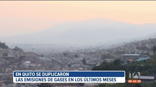 Más concentración de gases de efecto invernadero en Quito [upl. by Neltiac]